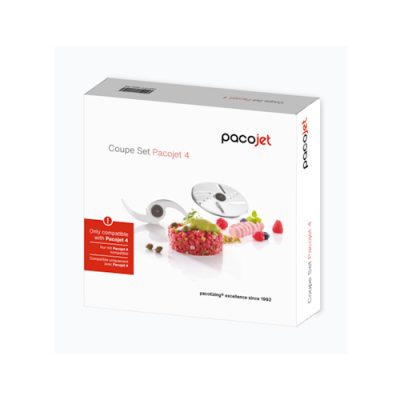 Pacojet 4 Coupe Set – Blade, Whipping Disk, Cutter Tongs